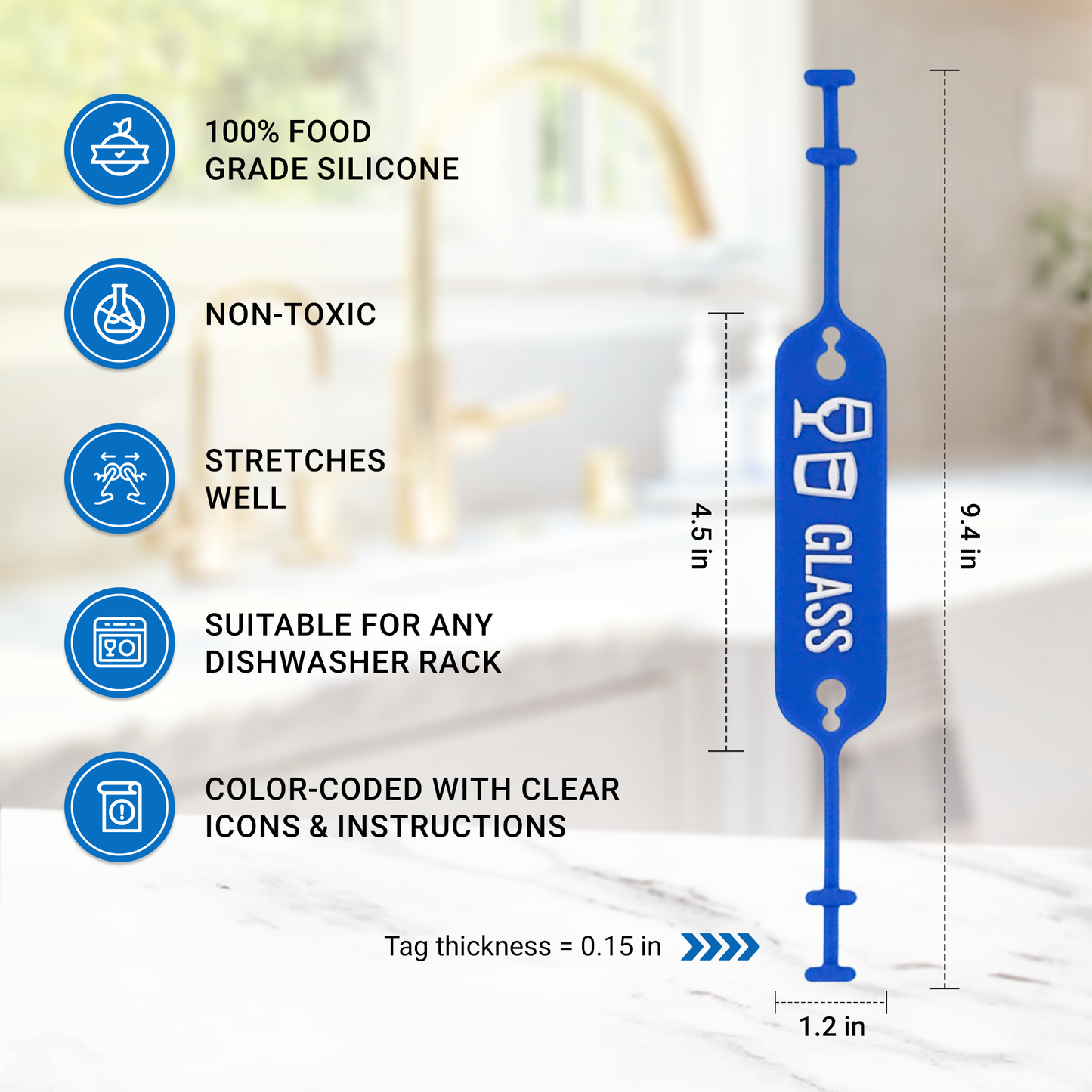 Dishwasher Loading Guide Signs for Kid Chores & Families